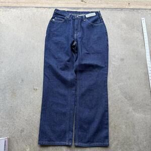 Carhartt Fire Resistant Dark blue denim pants size 32 x 30